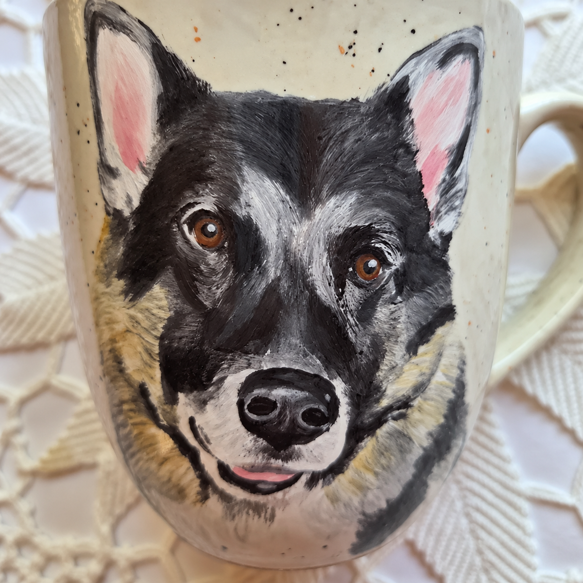 Personalized Pet Portrait Mug | Christmas Gift for Pet Lovers