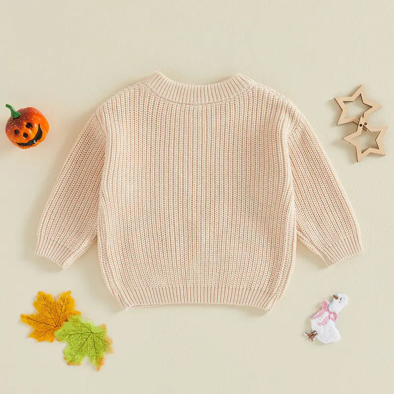 Spooky Goose Knit Sweater