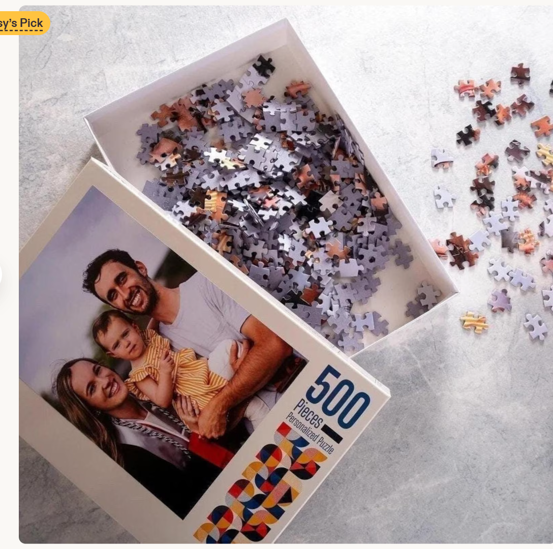 Personalized Christmas Photo Puzzle