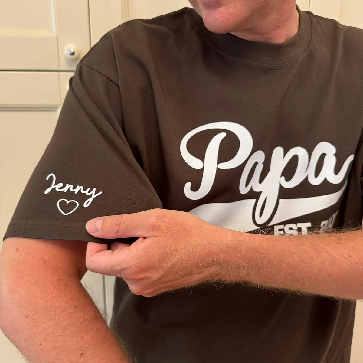 Custom Dad Sweatshirt – Personalized Father’s Day Gift with Family Names