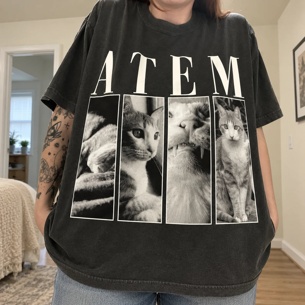 Custom Pet Photo Shirt Dog Mom Dad Gift Pet Remembrance Gift