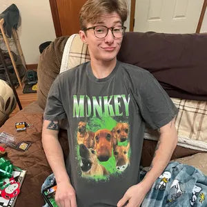 Custom Vintage Pet Photo T-Shirt